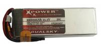   Dualsky 2200mAh 3S1P 11.1V, 25C (XP22003GT)