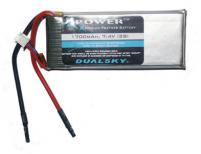   Dualsky LI-PO XP18002SL 1800mAh 2S1P 7.4V