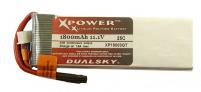   Dualsky 1800mAh 3S1P 11.1V, 25C (XP18003GT)